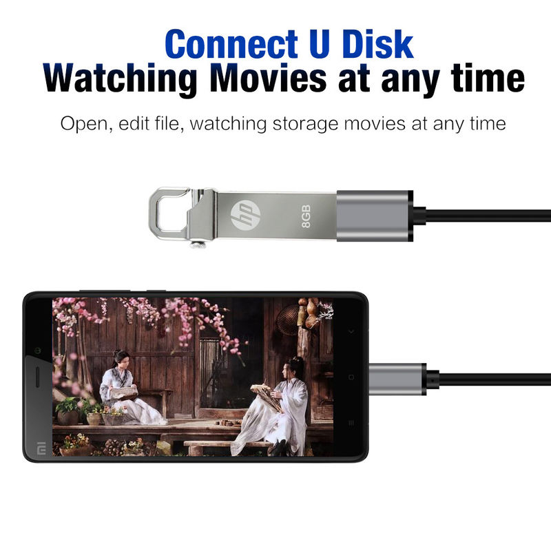 PVC Jacket USB C Charging Cable High Amp IF Certified For Different Phones