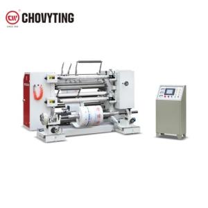 China 180m/min Auxiliary Equipment , PET BOPP Films Paper Roll Slitter Rewinder wholesale