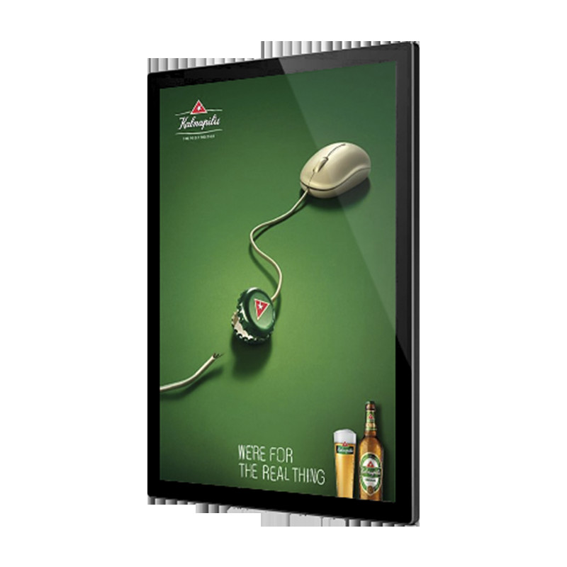Suction Cup Magnetic Light Box / Advertising LED Poster Display Sign Low Power Consumption