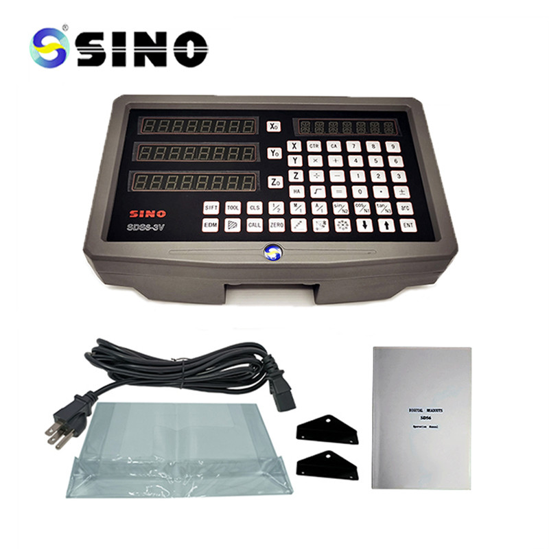 Square Wave 3 Axis Digital Readout System DRO Measuring Machine SDS6-3VF Linear Encoder