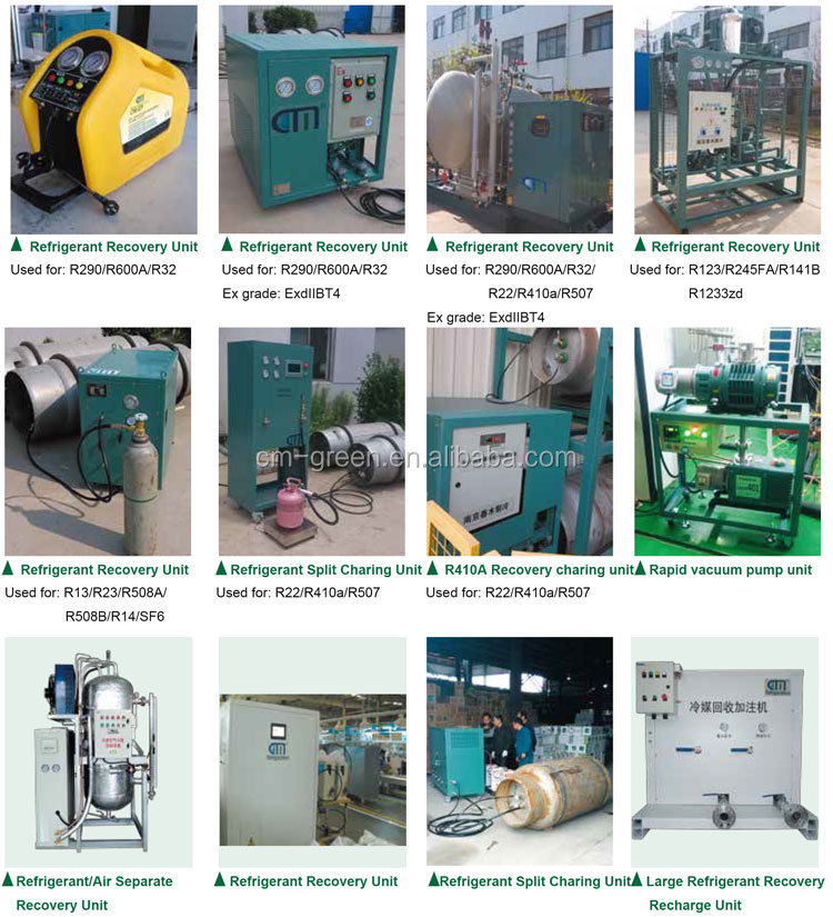 ATEX R290 Refrigerant Recovery Machine