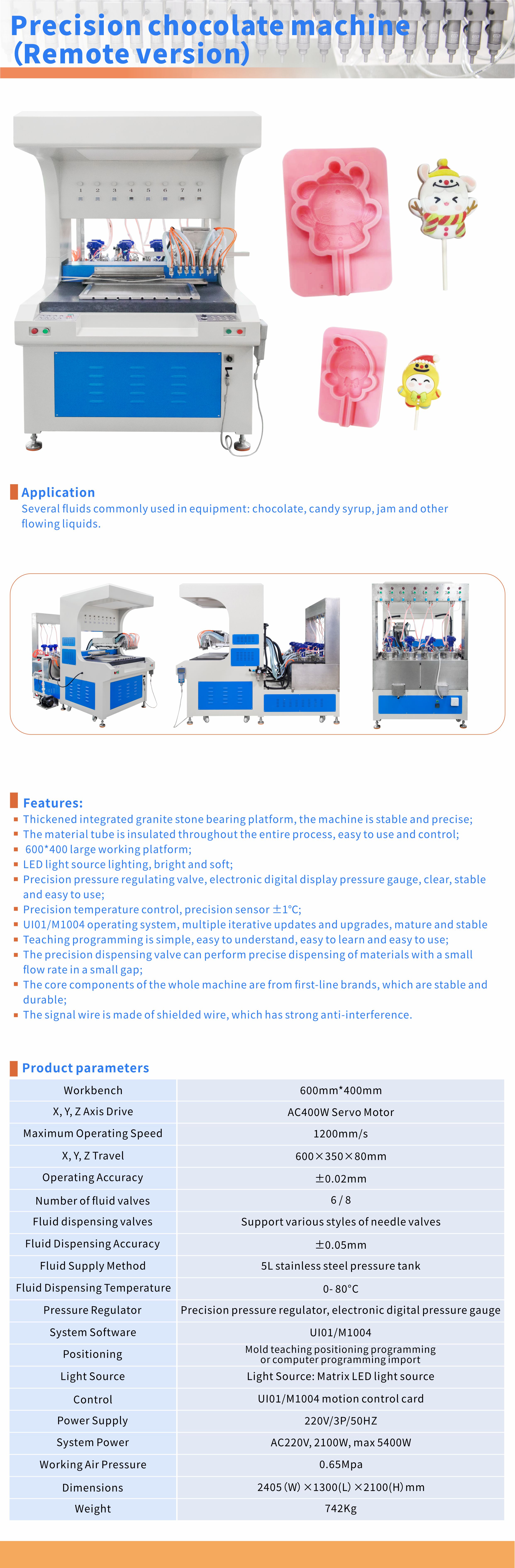 Automatic Precision Chocolate Liquid Syrup Filling Machine For Jam Making