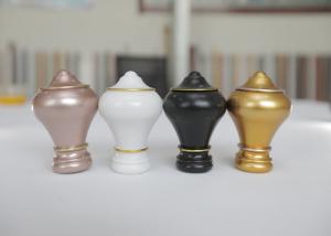 China Office 10 Feet Iron Single Bracket Curtain Rail Finials wholesale