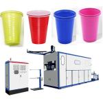 Fully automatic disposable plastic cup making machine