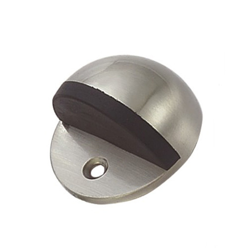 zinc alloy circle floor Door Stop Holder Door Accessories Floor Mounted half