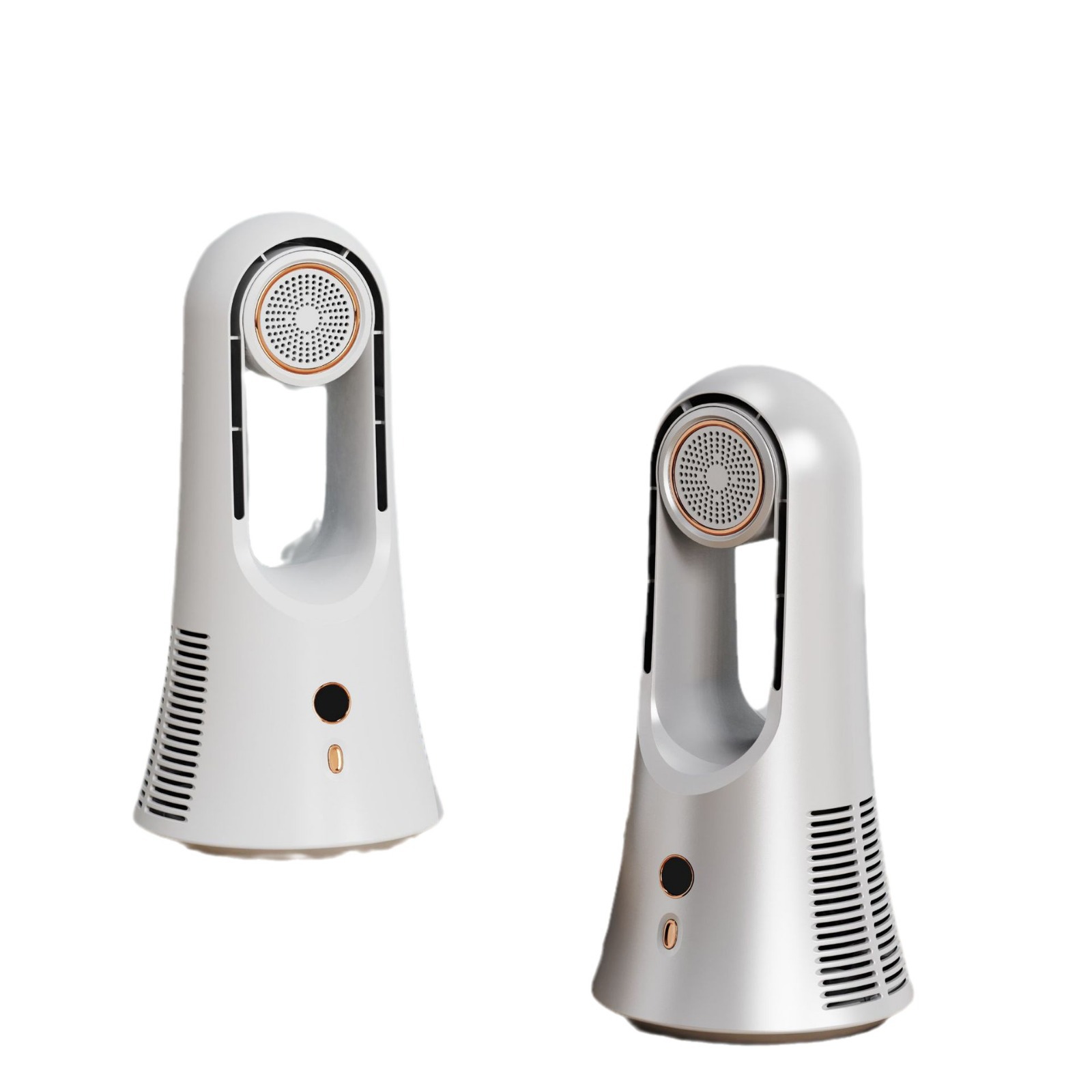 600g Multifunctional Mute Rechargeable Fragrance Bladeless Fan for Quiet Environment