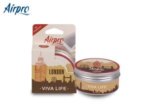 China Fragrance Aluminum Vanilla Gel Can Air Freshener wholesale