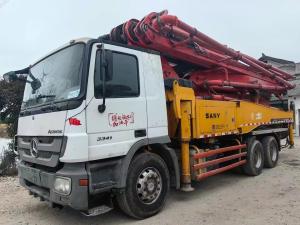 China 46 Meter Sany Concrete Pump with Mercedes-Benz Chassis wholesale
