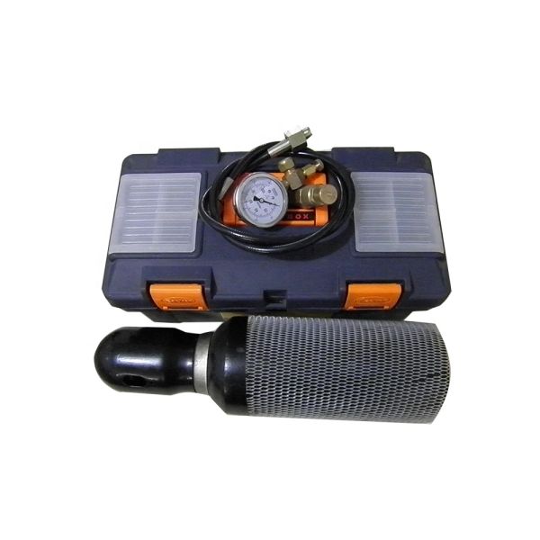 Excavator Hydraulic Breaker Spares Gas Bottle Nitrogen Gas Cylinder 8L 1