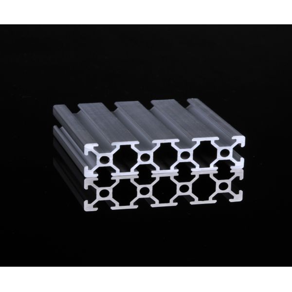 Custom Aluminium Door Profiles , Aluminum Pipe Closet Sliding Door Aluminum Profile 80x20