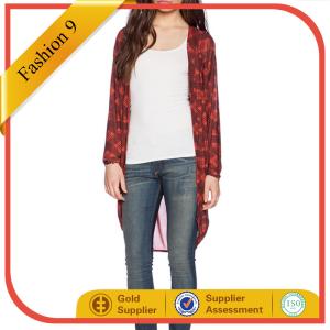 China PLAID-ICAL MESH KIMONO wholesale