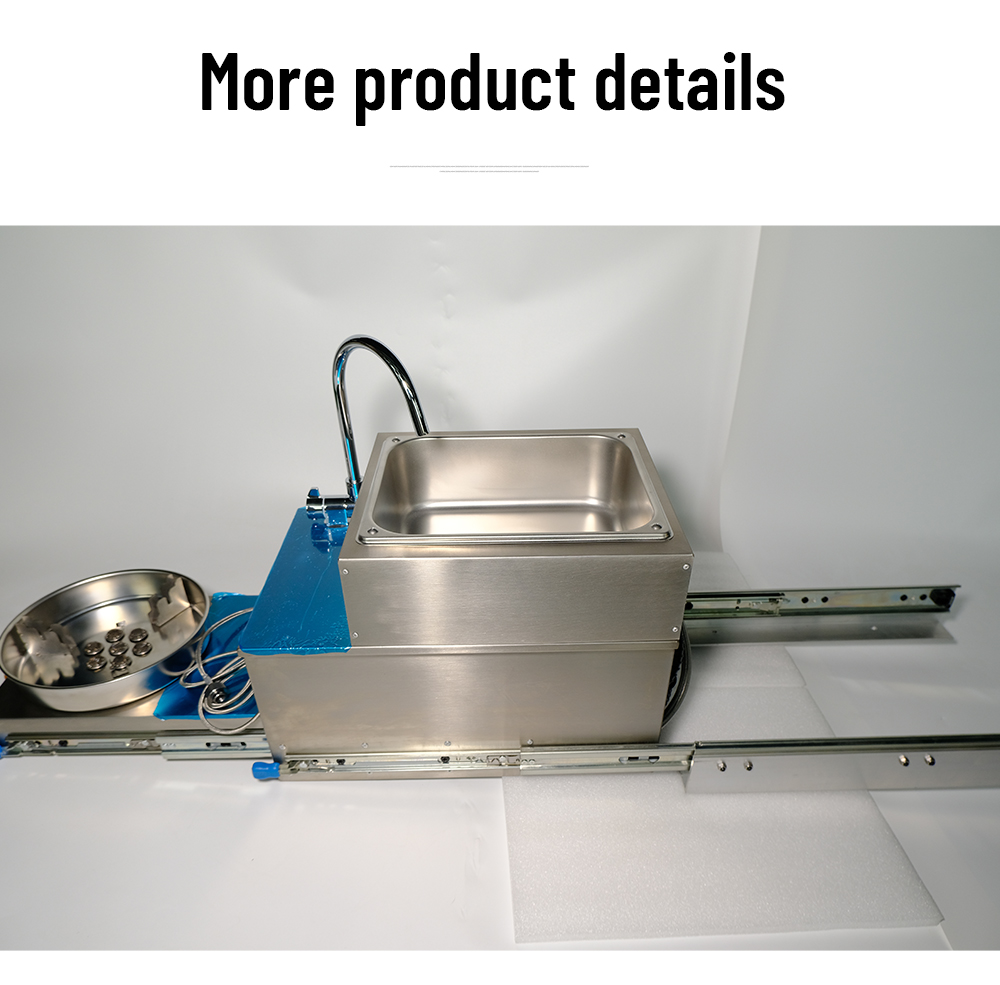 JP Portable stainless steel pull out gas stove for outdoor kitchen RV motorhome caravan