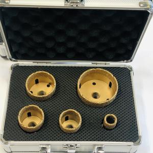 China M14 68mm Dry Porcelain Vacuum Brazed Diamond Core Drill Bits wholesale