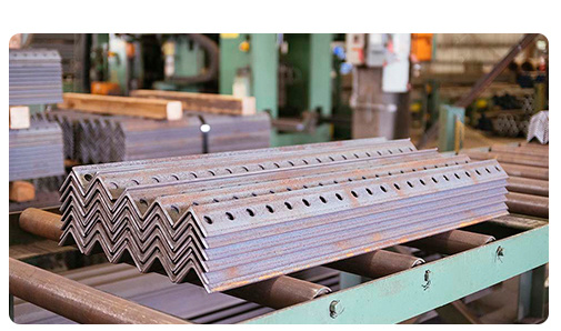 Top Quantity Metal Galvanized Steel Customized Slotted Angle Bar for Garage Door Mild Steel Angle Building Material Price