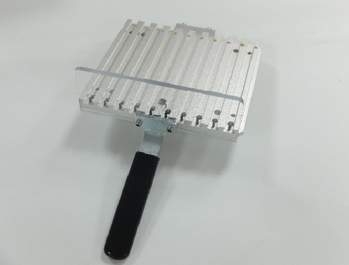 Orange Plastic PCB Tool Cassette For PCB CNC Hans Drilling Machine 10 Holes