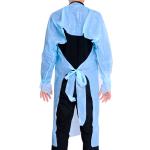 Anti Virus CPE Gown , Breathable Long Sleeve Disposable Apron