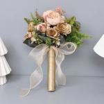 High Quality Wholesale Wedding Bouquets Artificial Flowers Roses Brides