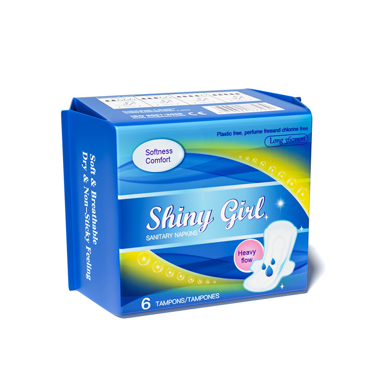 Women Ladies Private Label Disposable Sanitary Napkins For Night Use
