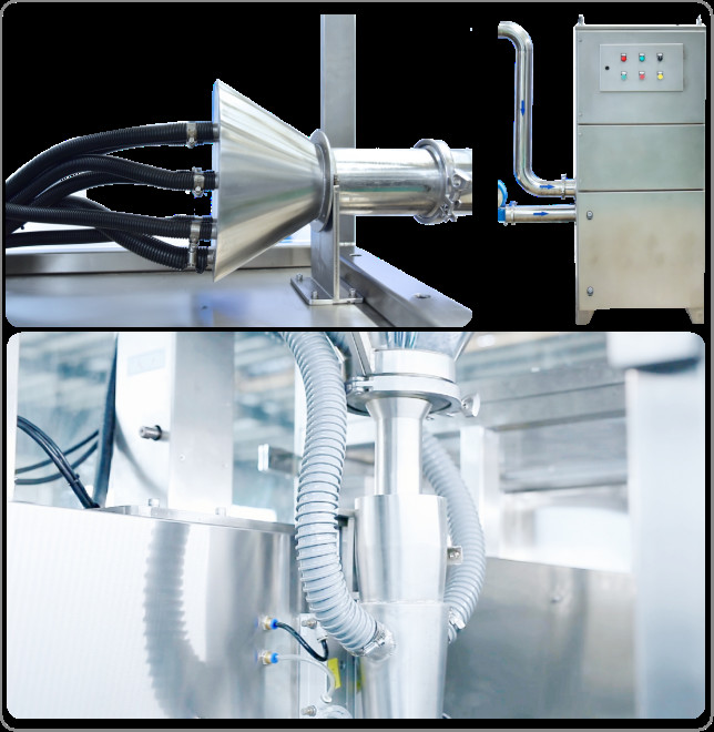 2.5KW Horizontal Pouch Packing Machine Linear Cylinder Feed Bag Packing Machine SUS304