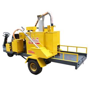 China Drive Type 500L Hot Tar Road Crack Sealing Machine Highway Pavement Repair wholesale