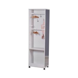 China 28.5KG 50*30*166cm Adjustable Shelves Wooden Clothes Wardrobe wholesale