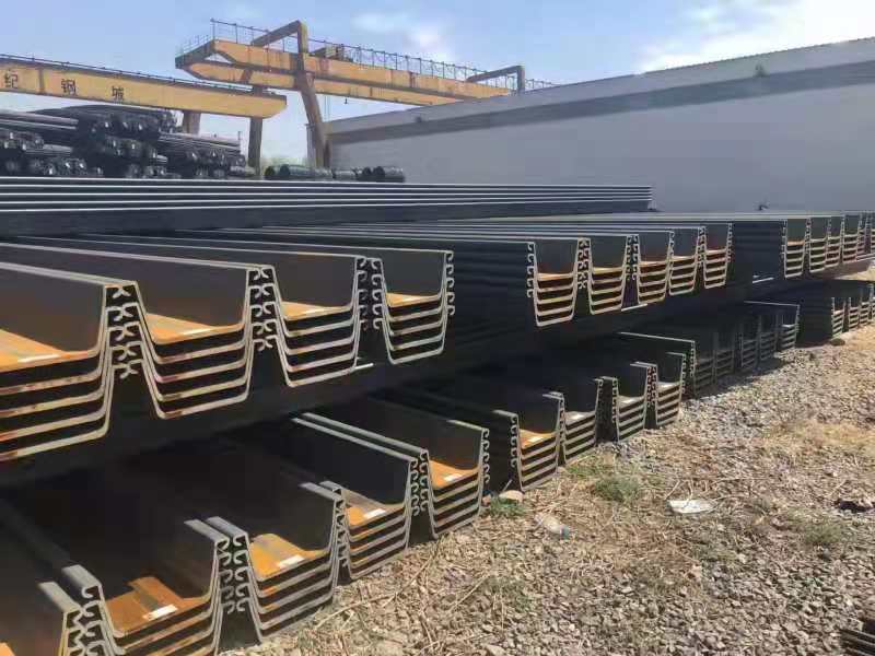 AZ48-700 AZ50-700 AZ52-700 Carbon Steel Profile Z Type Larssen Steel Sheet Pile