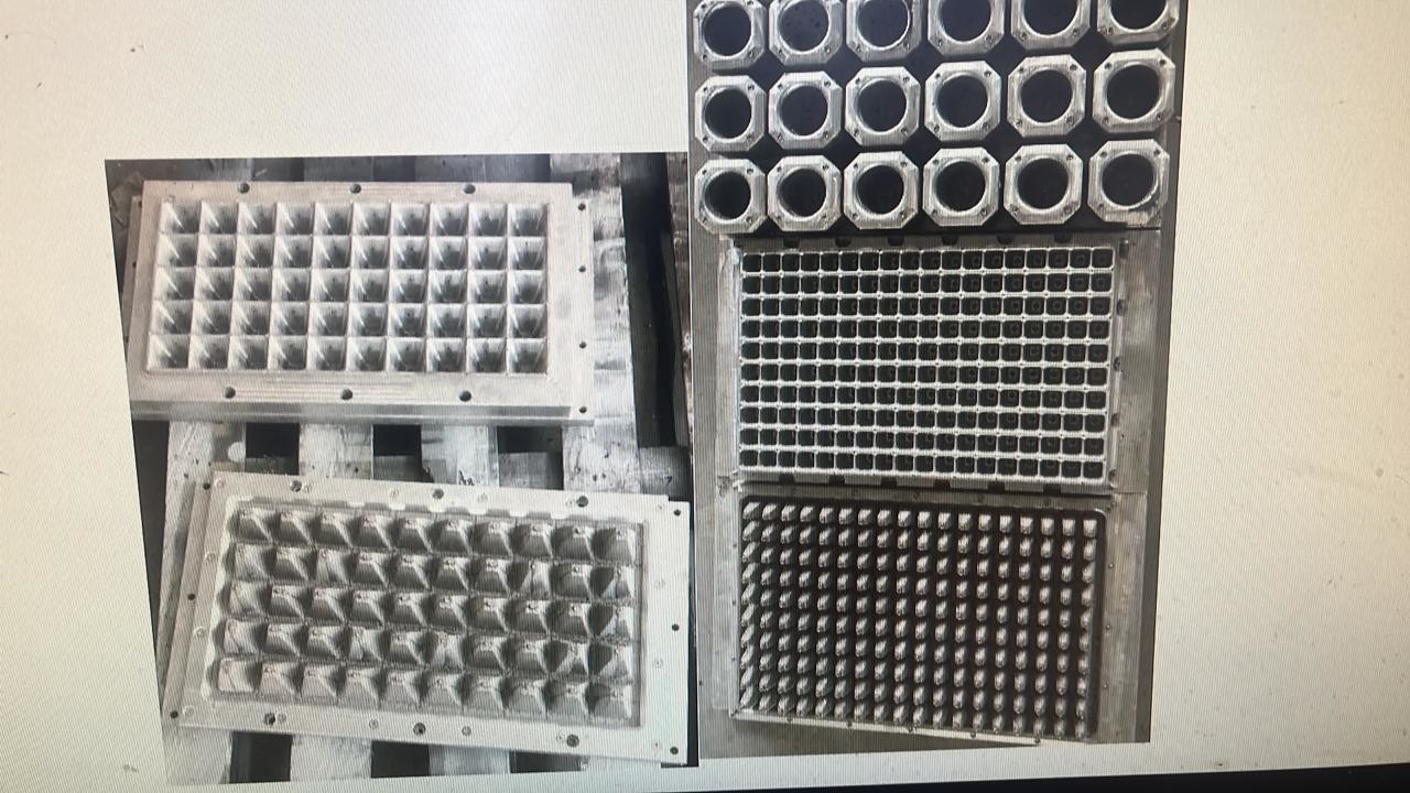 Customizable Egg Tray Forming Mold Made Of Plastic Or Aluminum