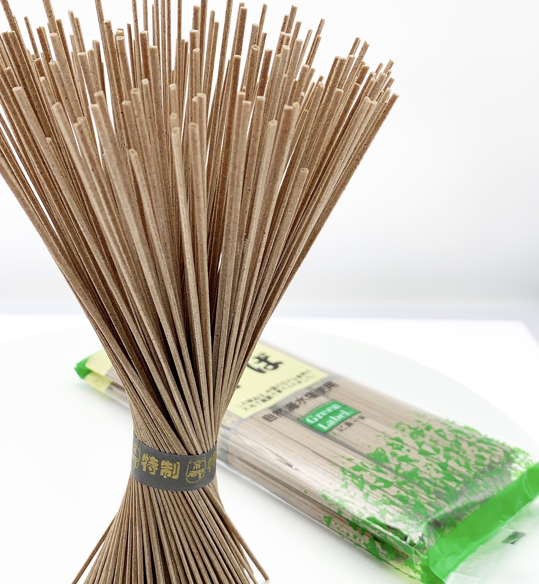 Family 500g Dark Traditional Udon Soba Noodles Natarual Buckwheat Made