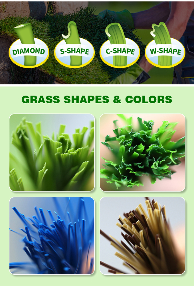 Decorative Artificial Synthetic Green Grass Turf for Wedding Party 3