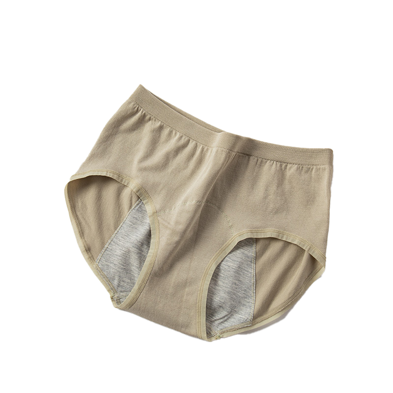 High Cut Women Cotton Panties Plain Dyed Multi Color Seamless