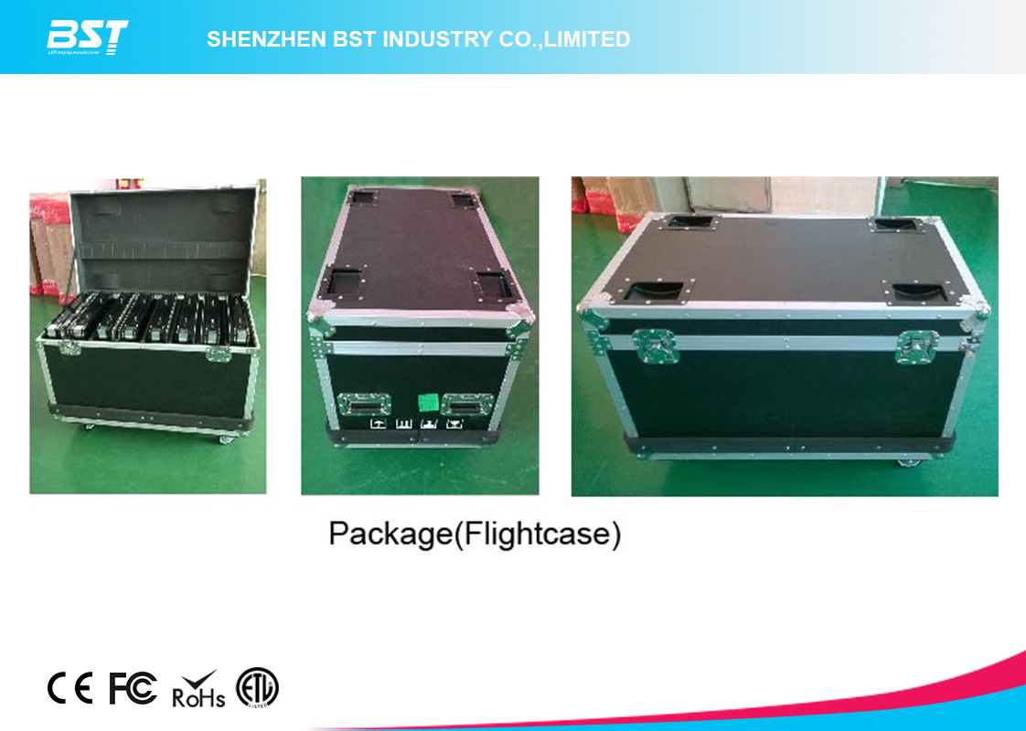 SMD 1R1G1B Rental LED Display Screen , P4.81 Indoor Led Billboard Die Casting aluminum