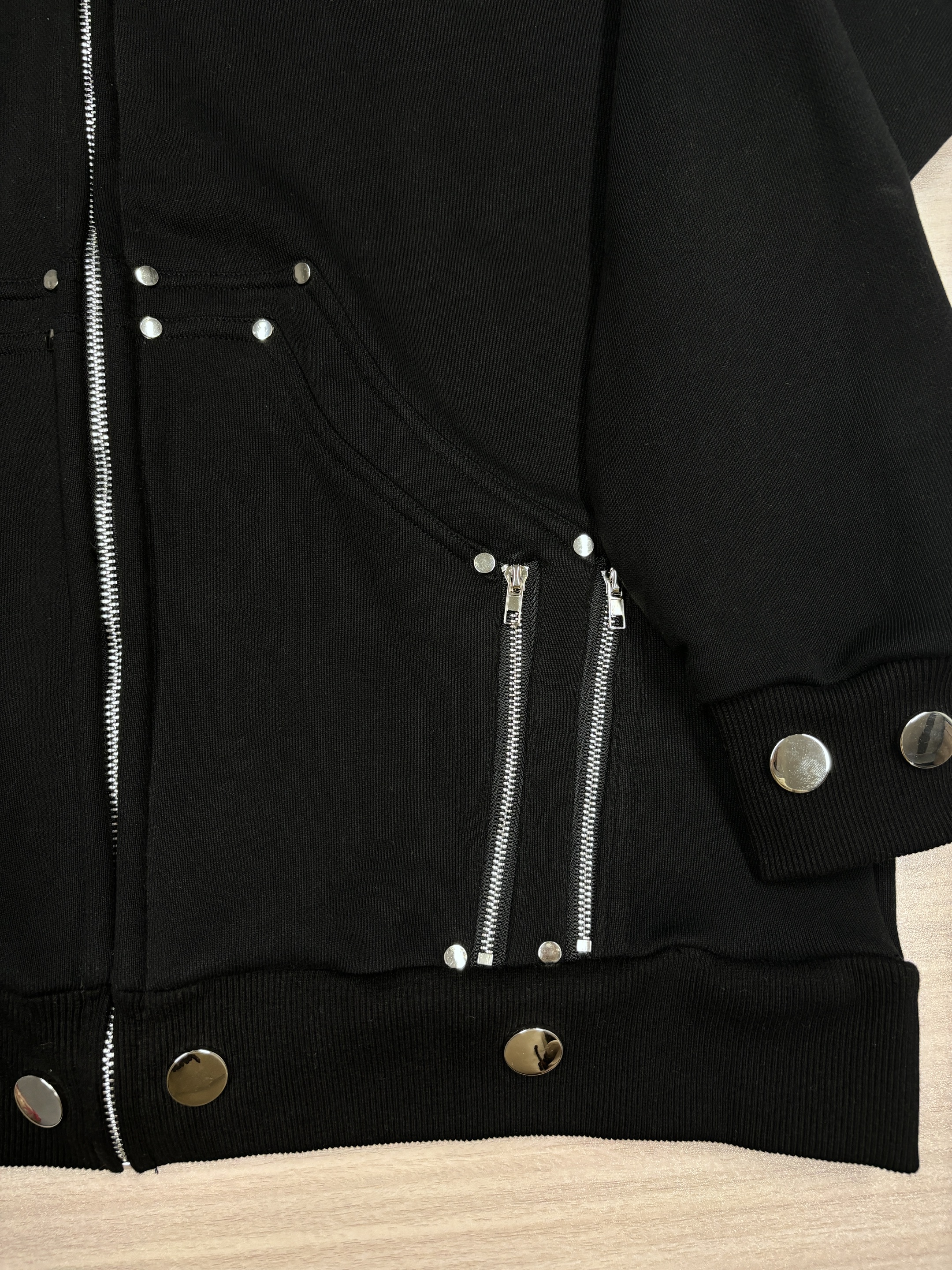 Custom Winter Fleece 100% Cotton Thick Blank Faux Fur Zipper Hoodie with Fur Hood