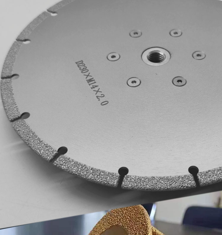 140 Teeths 20/22.23/25.4mm Born mm Metal Cutting Disc Vacuum Brazed Diamond Saw Blade