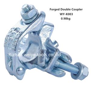 China UK Double scaffolding couplers T-bolt with flange nut china company wholesale