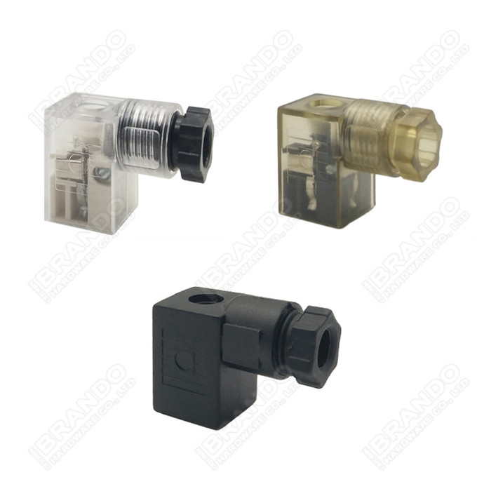 DIN 43650B MPM Solenoid Valve Coil Socket Connector DIN 43650 Form B