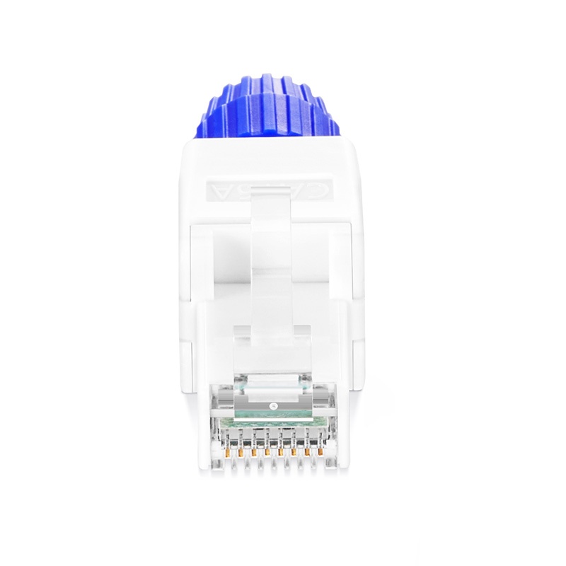 Networking Cat6A UTP Keystone Adapter for Easy Internet Plug Network RJ45 Connectors
