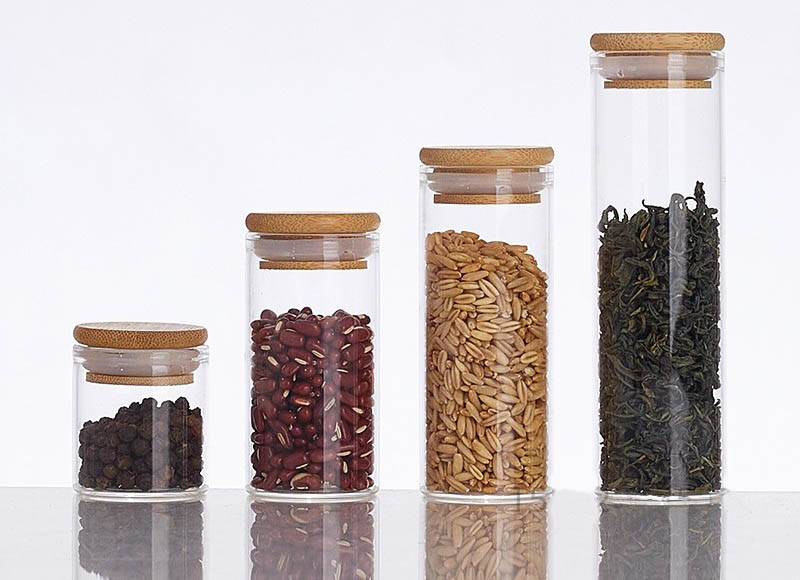 Food Grade Airtight Borosilicate Glass Jar With Lid 18oz - 28 Grams