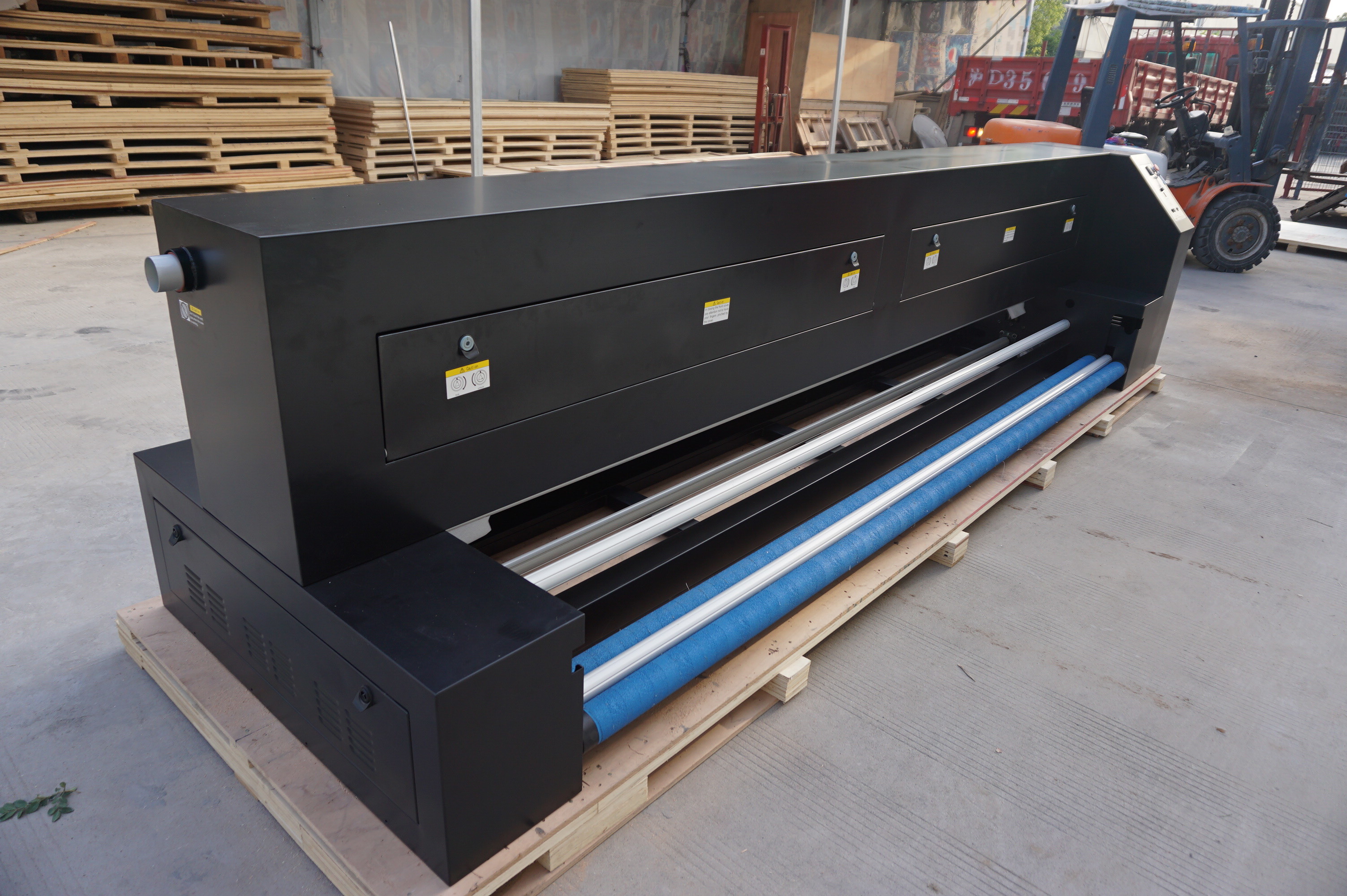 4KW Power Heat Sublimation Machine Fabric Color Fixation Printing Machine