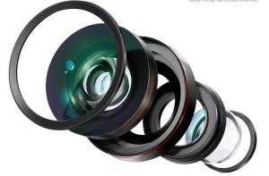 China Wide Angle Universal Phone Camera Lens , Portable Clip On Phone Camera Lens wholesale