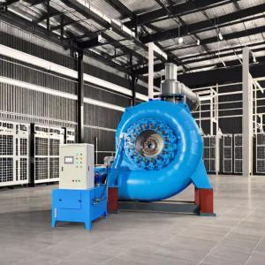 China Water Turbine Generator Indoor/Outdoor Installation 450-1000 RPM Air/Water Cooling 50Hz/60Hz Rated Frequency wholesale