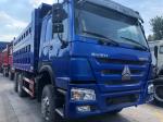 Low Price Widely Used HOWO 375HP 50ton Truck Dimensions 12 Tyres Tipper Truck