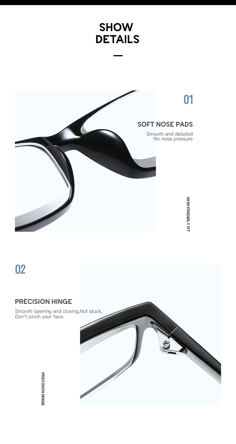 Retro Blue Light Blocking Glasses BSCI Reading Computer Screen Glasses