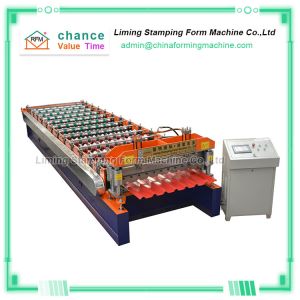 China Trapezoidal Sheet Metal Roof Bending Roll Forming Machine wholesale