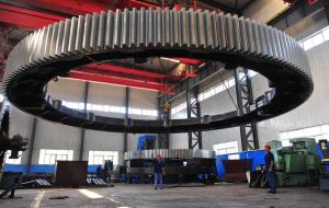 China OD 5m Metal Forging Large Ring Gear 20CrMnTiH3 Starter Ring Gear wholesale