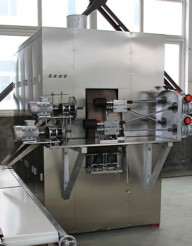 High Efficiency Cookie Forming Machine Eggroll Production Processing Line 50kg/H