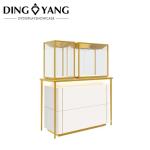 Custom Jewelry Display Cases Durable Sophisticated Design Style With Lights