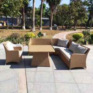China Oem Rattan Weaving Sofa Outdoor Wicker Chairs Combination wholesale