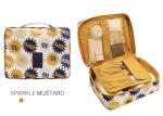 Multi Functional Travel Cosmetic Bags Waterproof Polyester With PU Coating