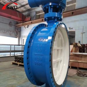China Cast Steel Welded Butterfly Valve Wafer Type For Petrochemical Industry wholesale