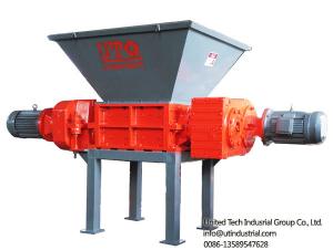 Customized Compact Mutifunctional Double Shaft Shredder As Solid Waste Crusher In The Environmetal Reuse Recycle